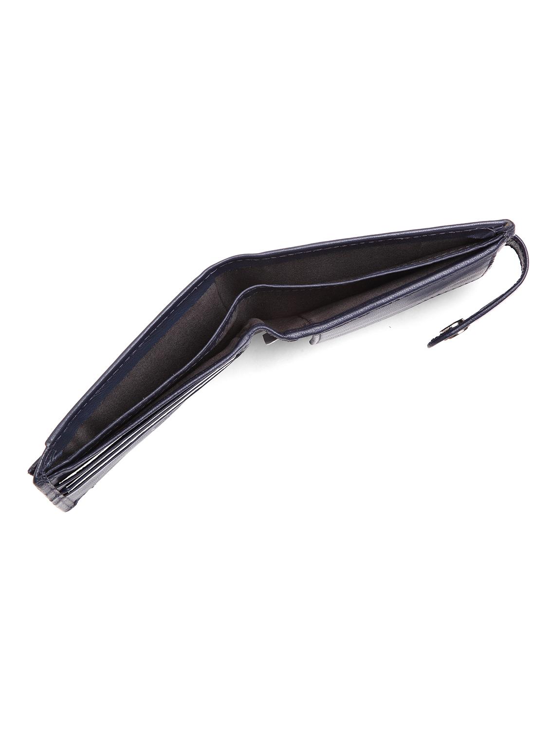 navy blue leather wallet - 17032554 - Standard Image - 3