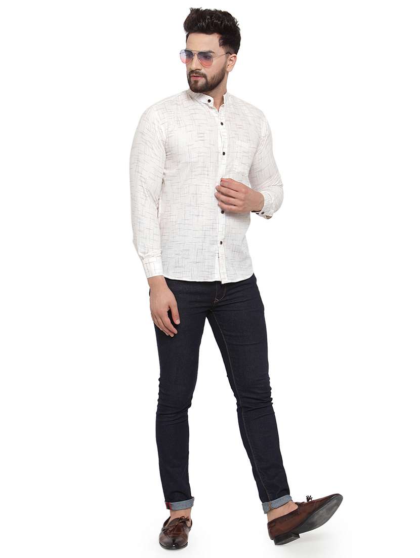 mens printed casual shirt - 17033800 -  Standard Image - 3