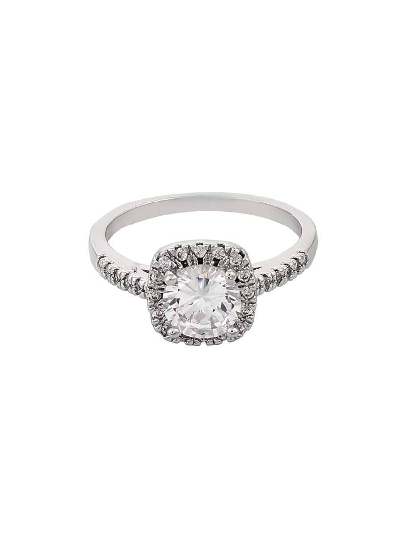  silver plated finger ring