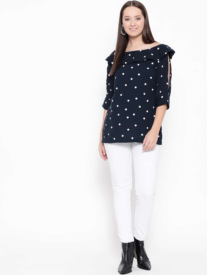women's a line boat neck top - 17064398 - Standard Image - 3