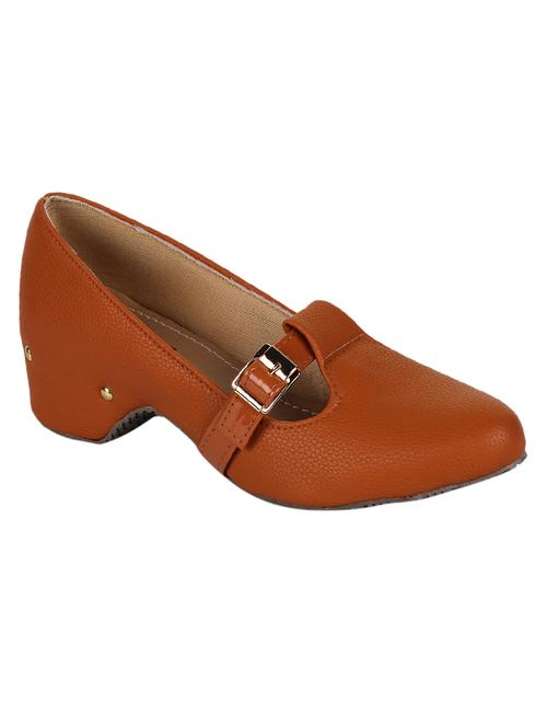 tan slip on pumps - 17065789 - Standard Image - 0