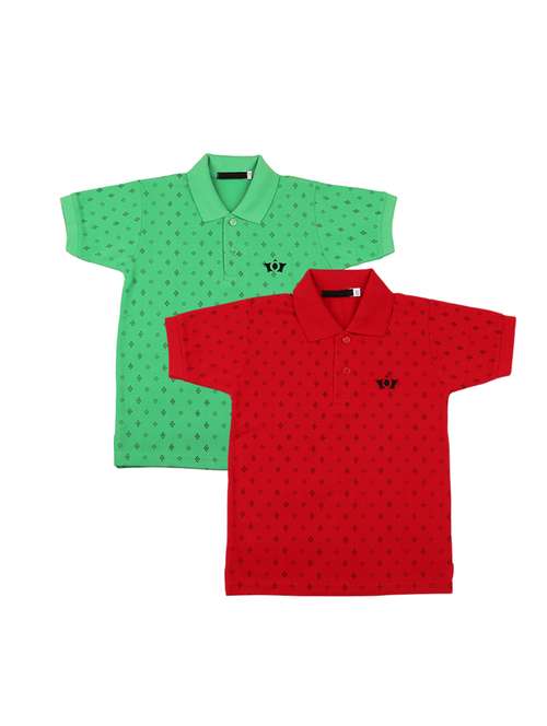 set of 2 cotton t-shirts  - 17068000 -  Standard Image - 0