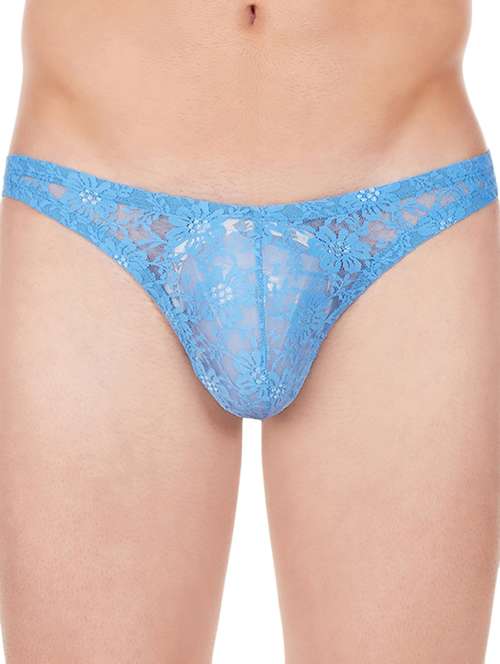blue solid nylon hipster - 17068063 -  Standard Image - 0