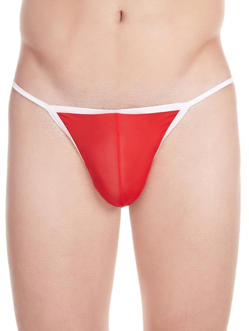 red color block nylon hipster - 17068101 - Standard Image - 0