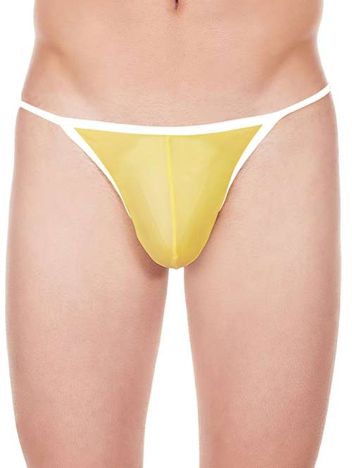 yellow color block nylon hipster - 17068105 - Standard Image - 0