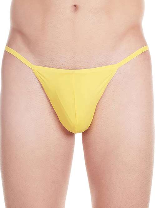 yellow solid nylon hipster - 17068123 - Standard Image - 0