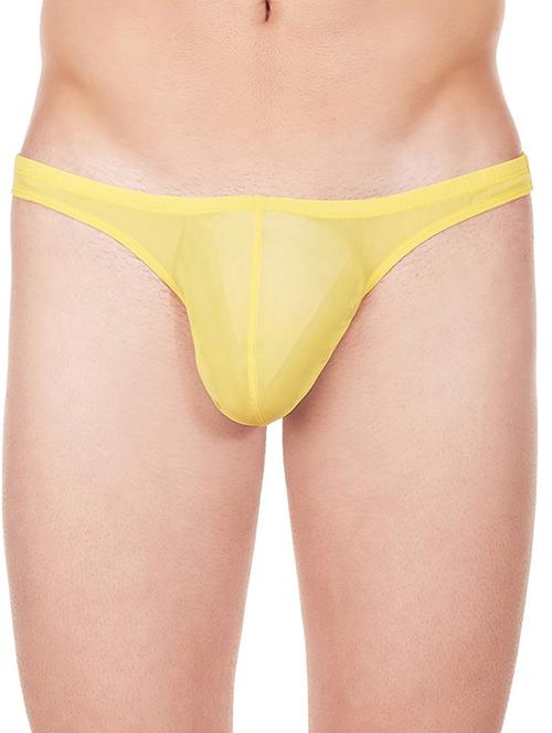 yellow solid nylon hipster - 17068147 - Standard Image - 0