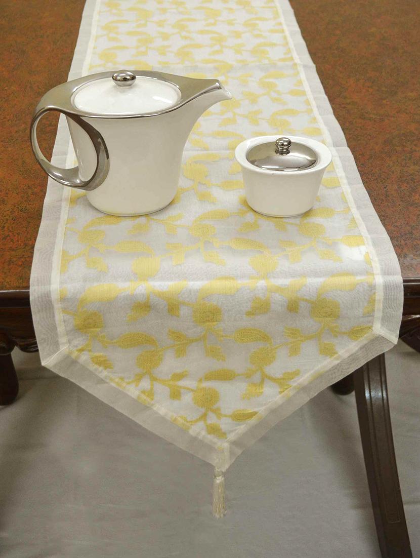 cutwork floral table runner - 17068664 - Zoom Image - 0