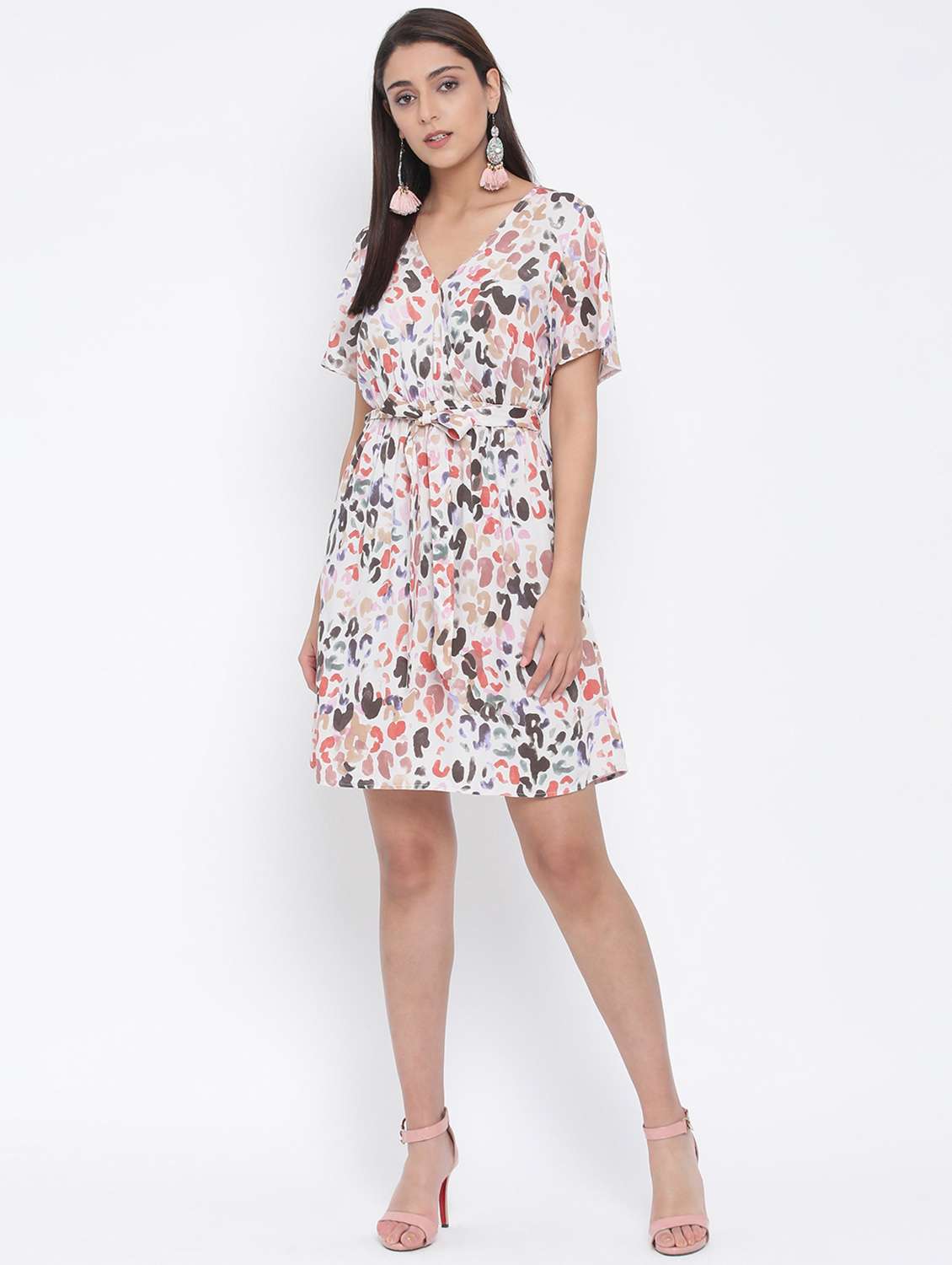 women's polka dots dress - 17074084 - Standard Image - 3