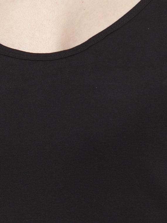 black cotton camisole - 17076862 - Standard Image - 5