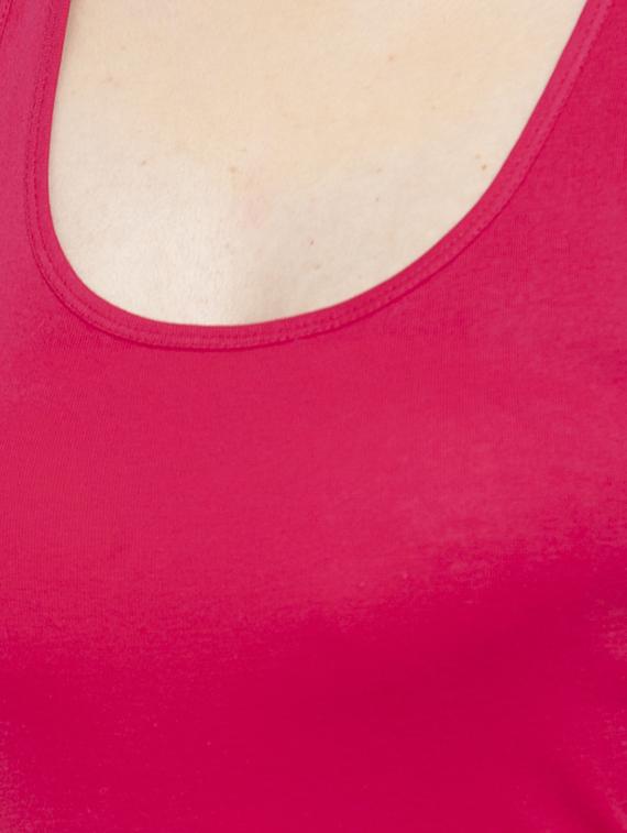 women's solid tank tee - 17076875 - Standard Image - 5