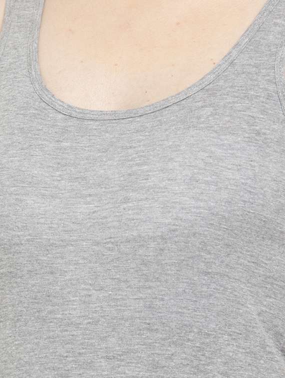 grey cotton camisole - 17076879 -  Standard Image - 5