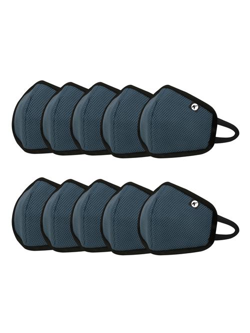 kraasa dust masks breathable reusable face masks (pack of 10) - 17079028 - Standard Image - 0