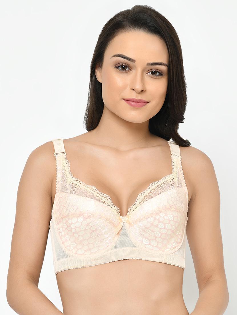 orange polyester regular bra - 17081451 - Zoom Image - 0