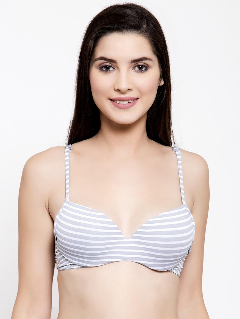 stripes t-shirt bra  - 17082833 -  Zoom Image - 0