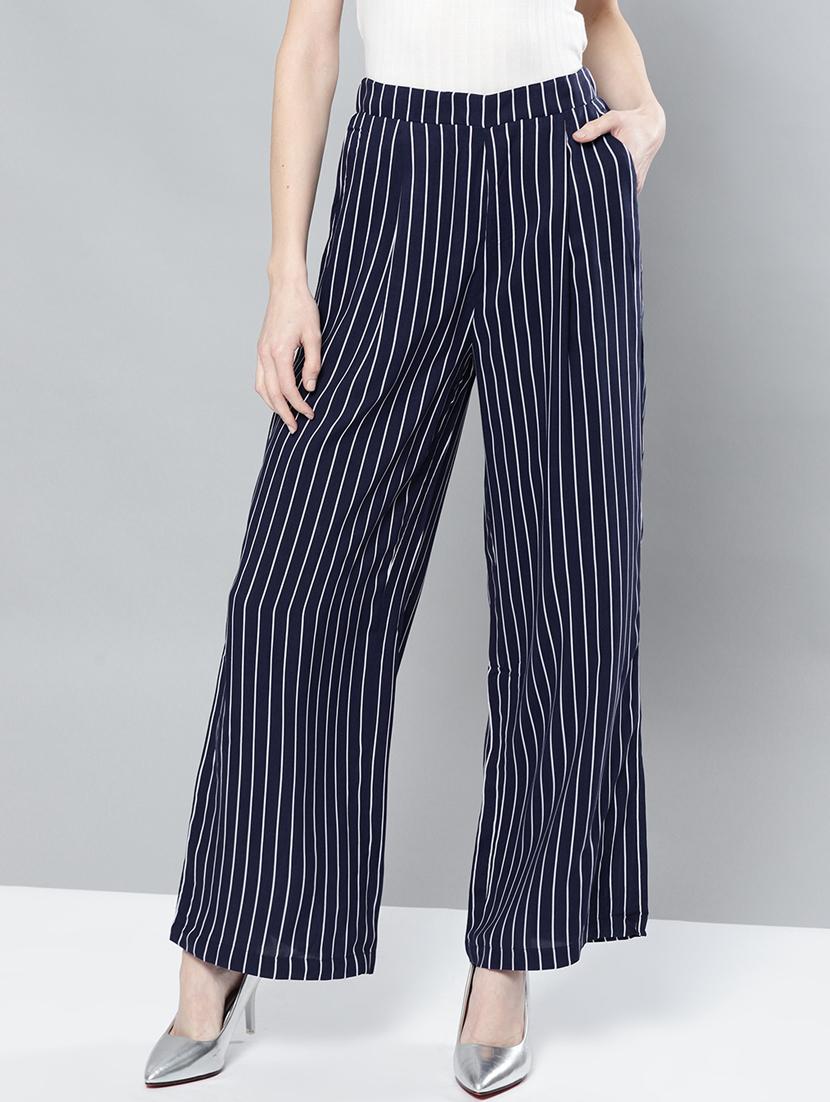 high rise striped trouser  - 17085240 -  Zoom Image - 0