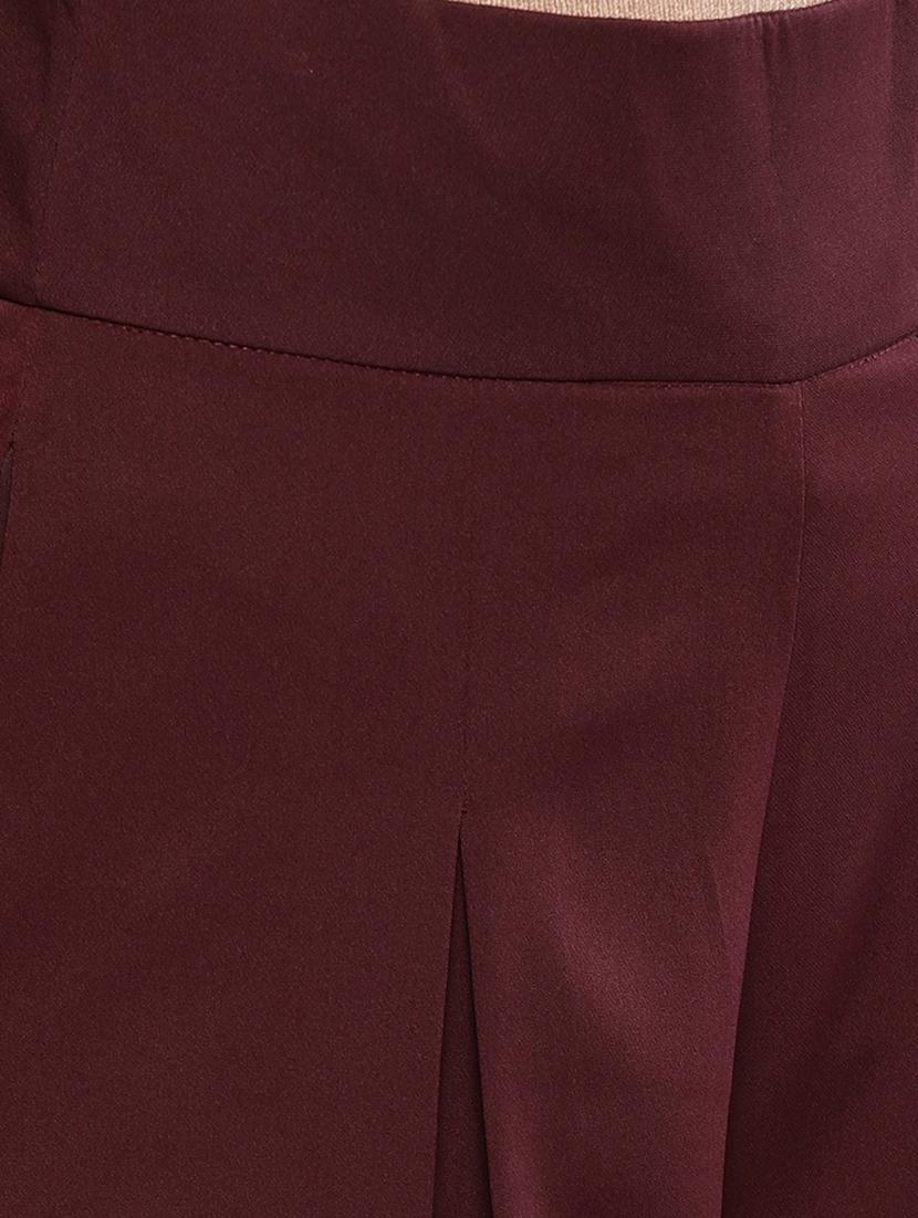 high rise pleated trouser - 17085263 - Standard Image - 3