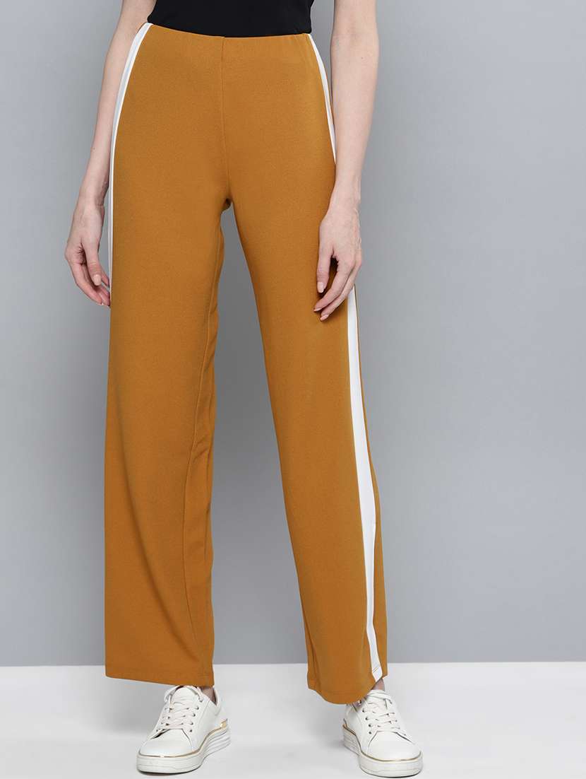 Side Tape Flat Front Trouser 