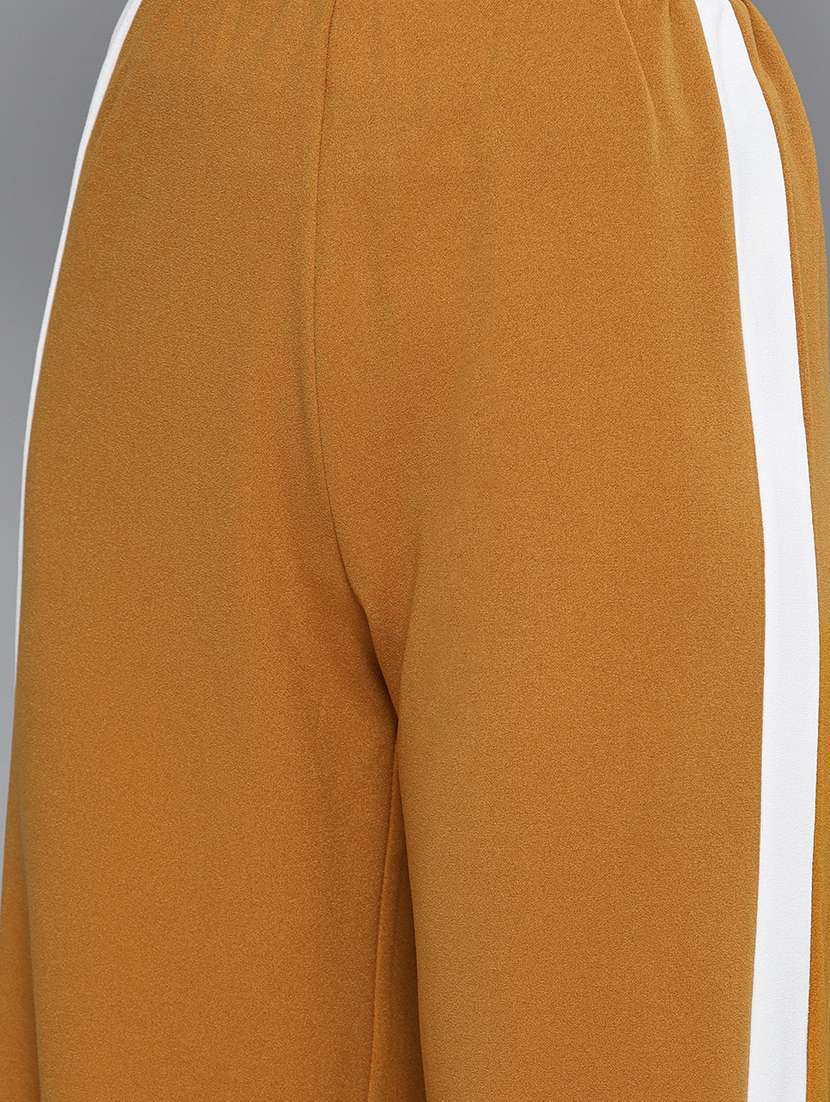 Side Tape Flat Front Trouser 