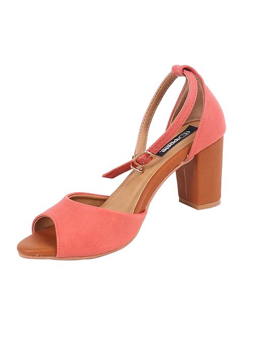 pink ankle strap sandals - 17085513 - Standard Image - 0