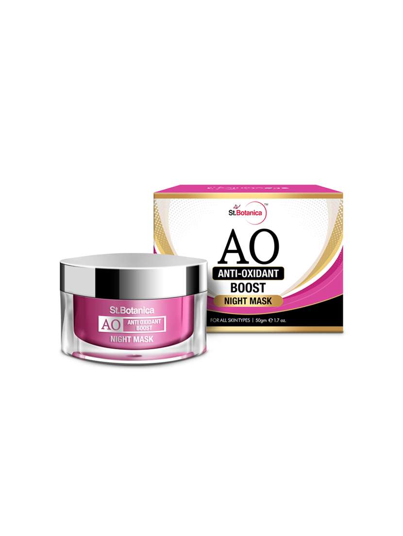 stbotanica anti oxidant boost night mask 50g