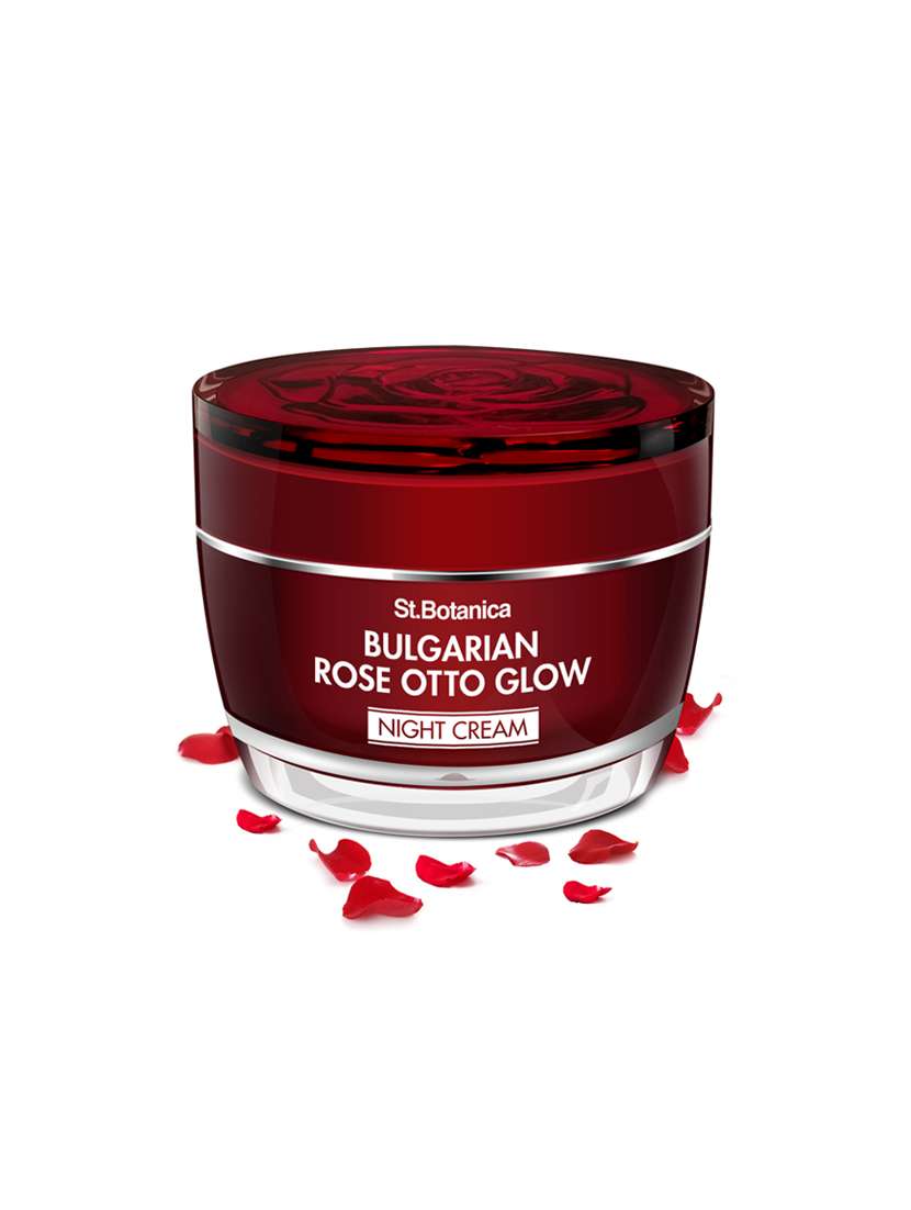 stbotanica bulgarian rose otto glow night cream 50g