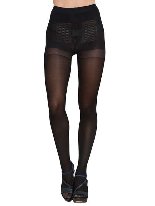 black nylon pantyhose - 17086358 -  Standard Image - 0