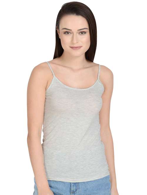 grey cotton camisole - 17086372 -  Standard Image - 0