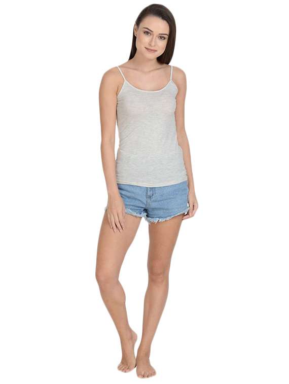 grey cotton camisole - 17086372 -  Standard Image - 3