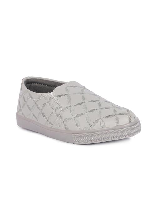grey slip on casual shoes - 17086511 -  Standard Image - 0