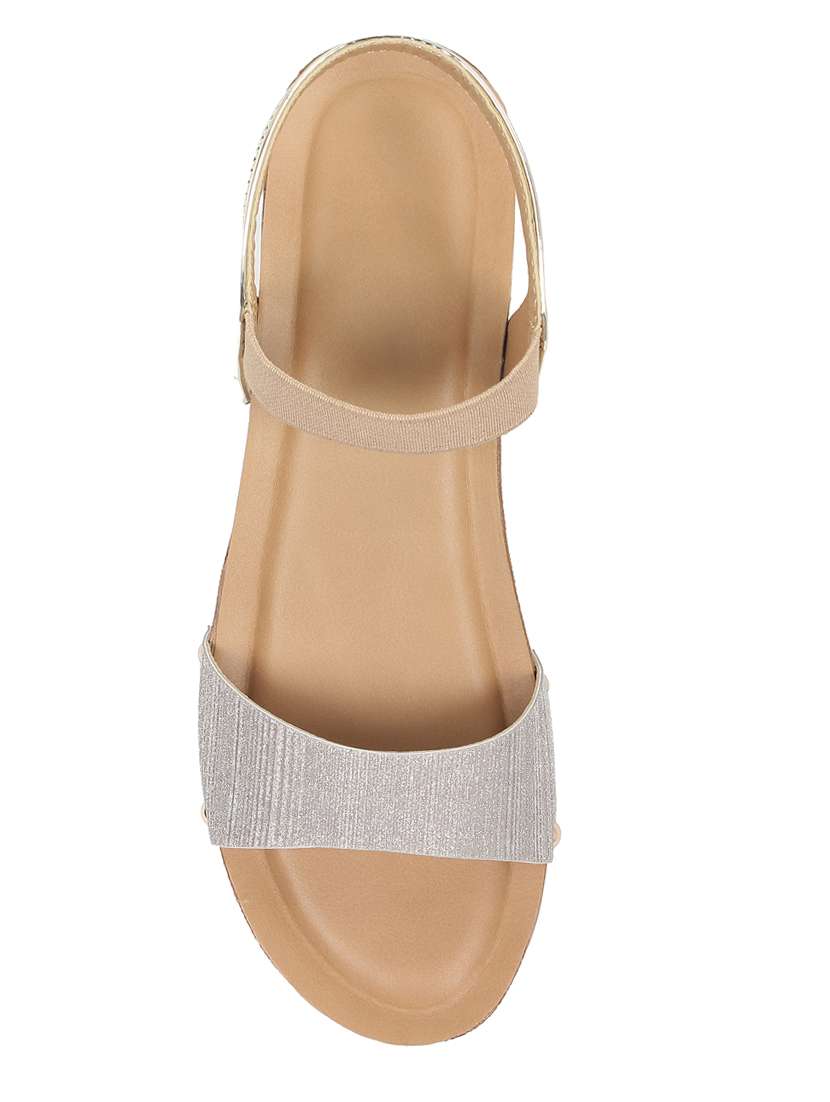 gold back strap wedges - 17086813 -  Standard Image - 3