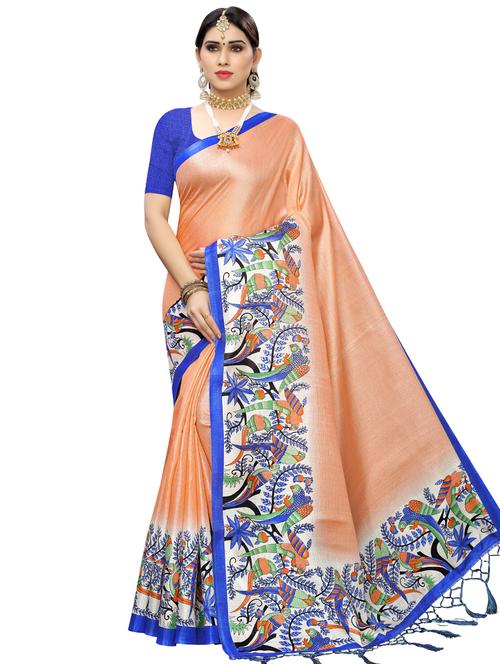 conversational kanjivaram saree with blouse - 17089013 -  Standard Image - 0