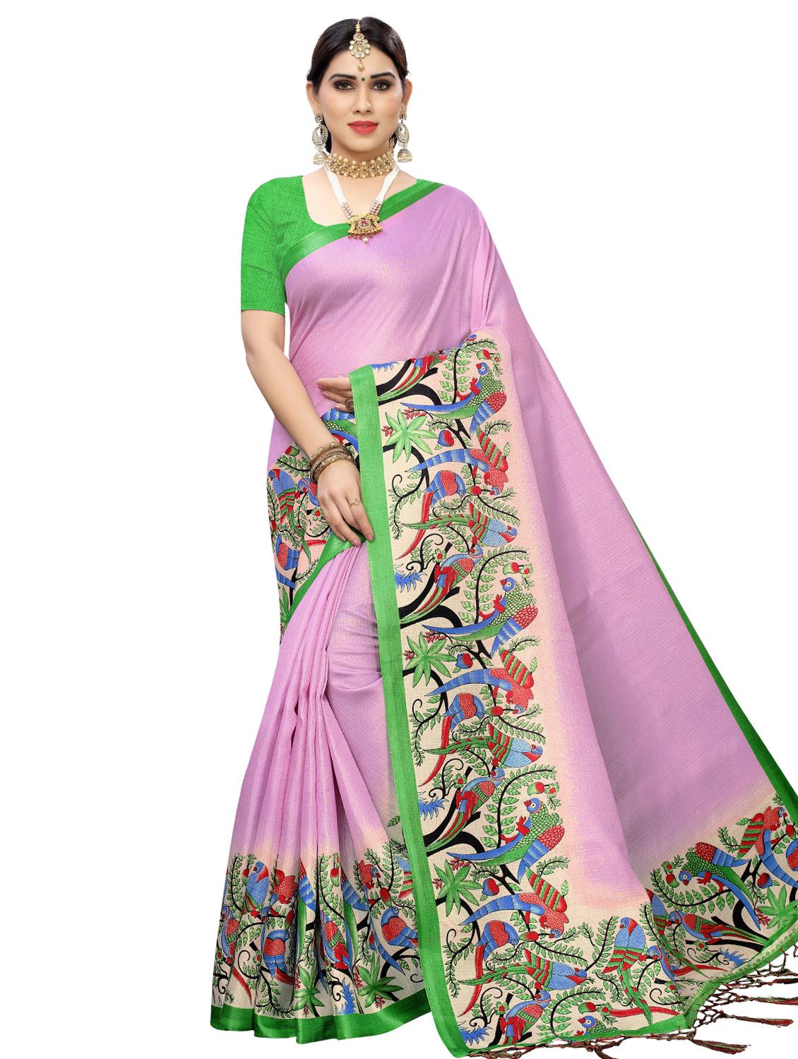 conversational kanjivaram saree with blouse - 17089014 -  Zoom Image - 0