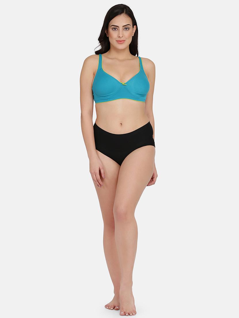 bow patch regular bra - 17090936 - Standard Image - 3