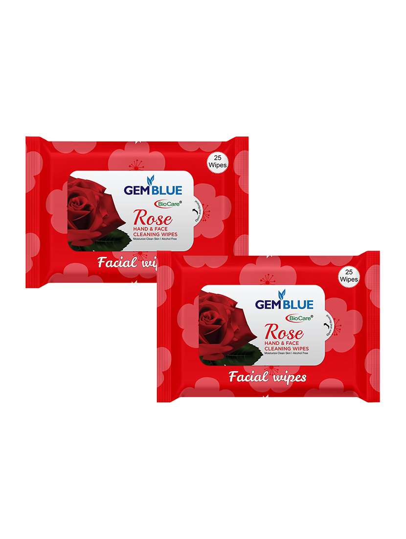 rose face wipes