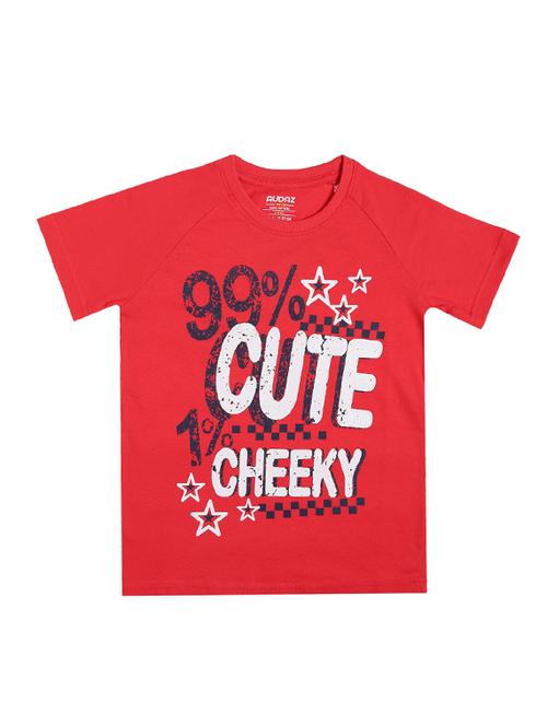 red cotton tshirt - 17092925 -  Standard Image - 0
