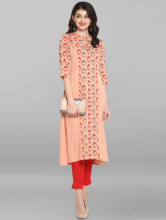 women's a-line kurta - 17097771 -  Standard Image - 3