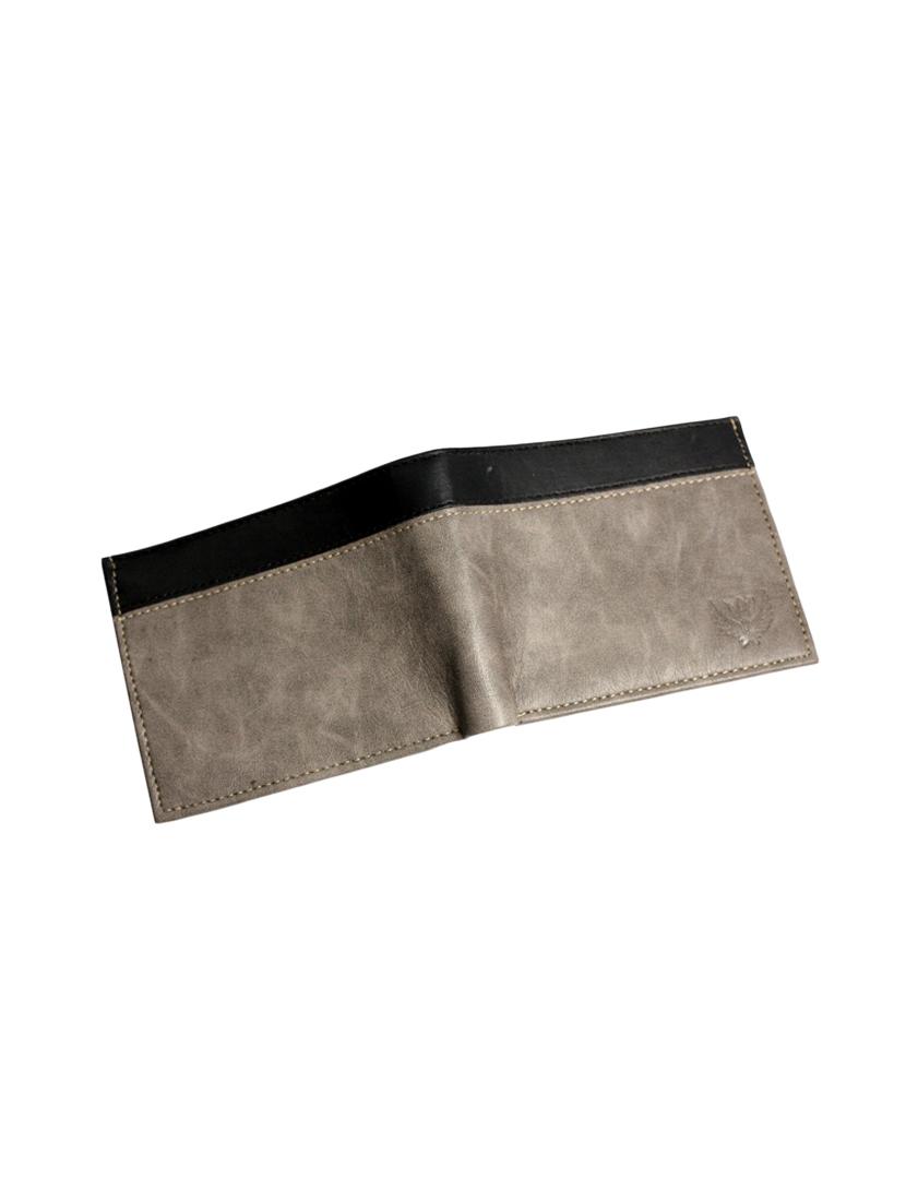 grey leatherette wallet - 17098697 - Standard Image - 3
