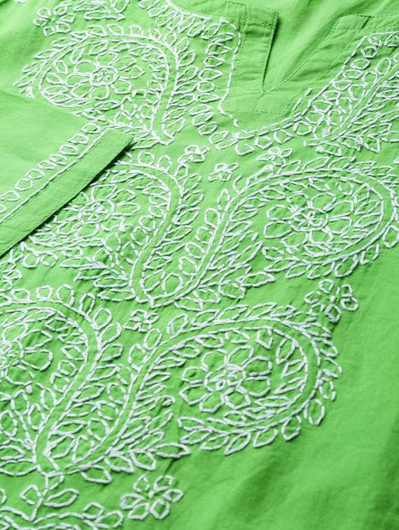 women's straight kurta - 17098975 - Standard Image - 3