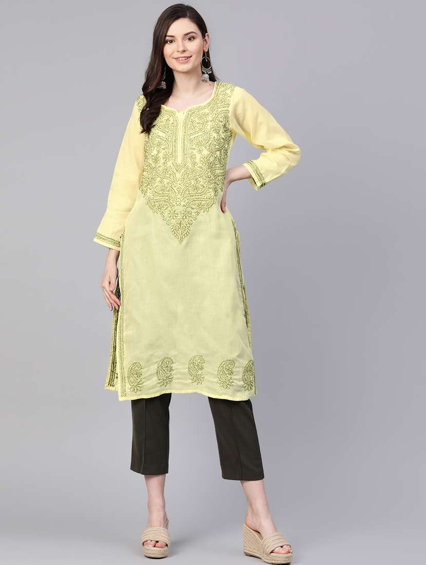 women's straight kurta - 17098981 -  Zoom Image - 0