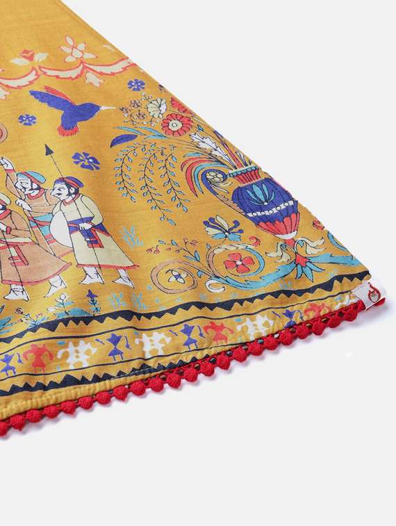 printed flared palazzo - 17101835 -  Standard Image - 5