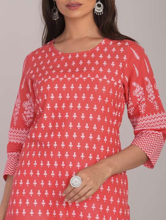 Women's Straight Kurta - 17101971 -  Standard Image - 3
