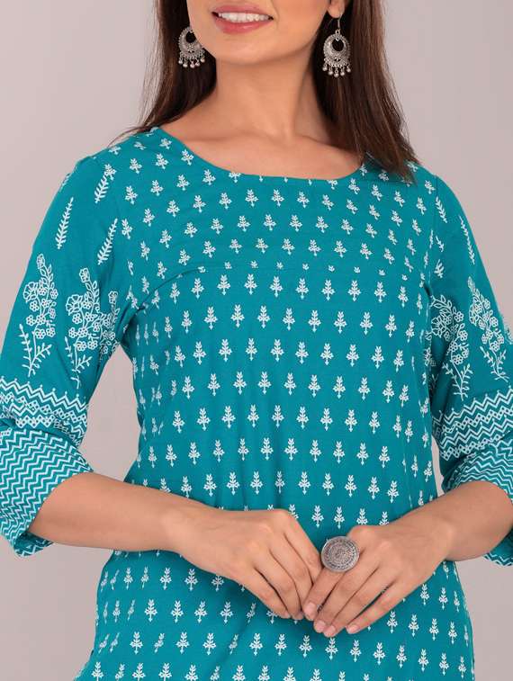 Women's Straight Kurta - 17101972 -  Standard Image - 3