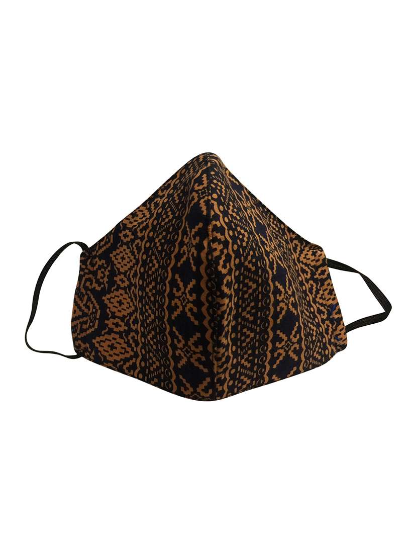 brown pure cotton antipollution women mask