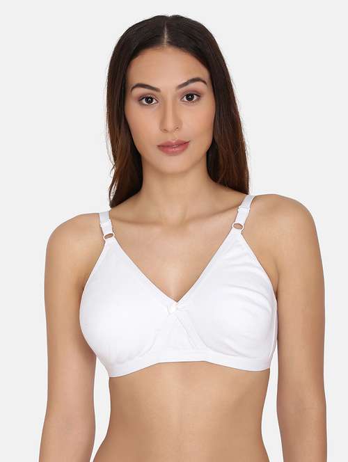 white solid minimizer bra - 17104883 -  Standard Image - 0