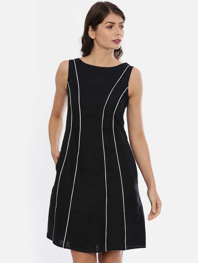 navy blue a line dress with sleeves Amoris T822 Elegant Strapless Gathered A-line Midi Gown Rose Pink / XXS
