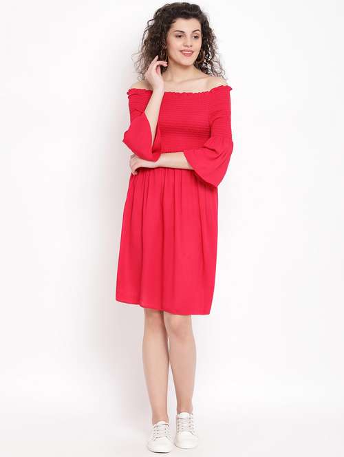 women's shift solid dress - 17116365 -  Standard Image - 0