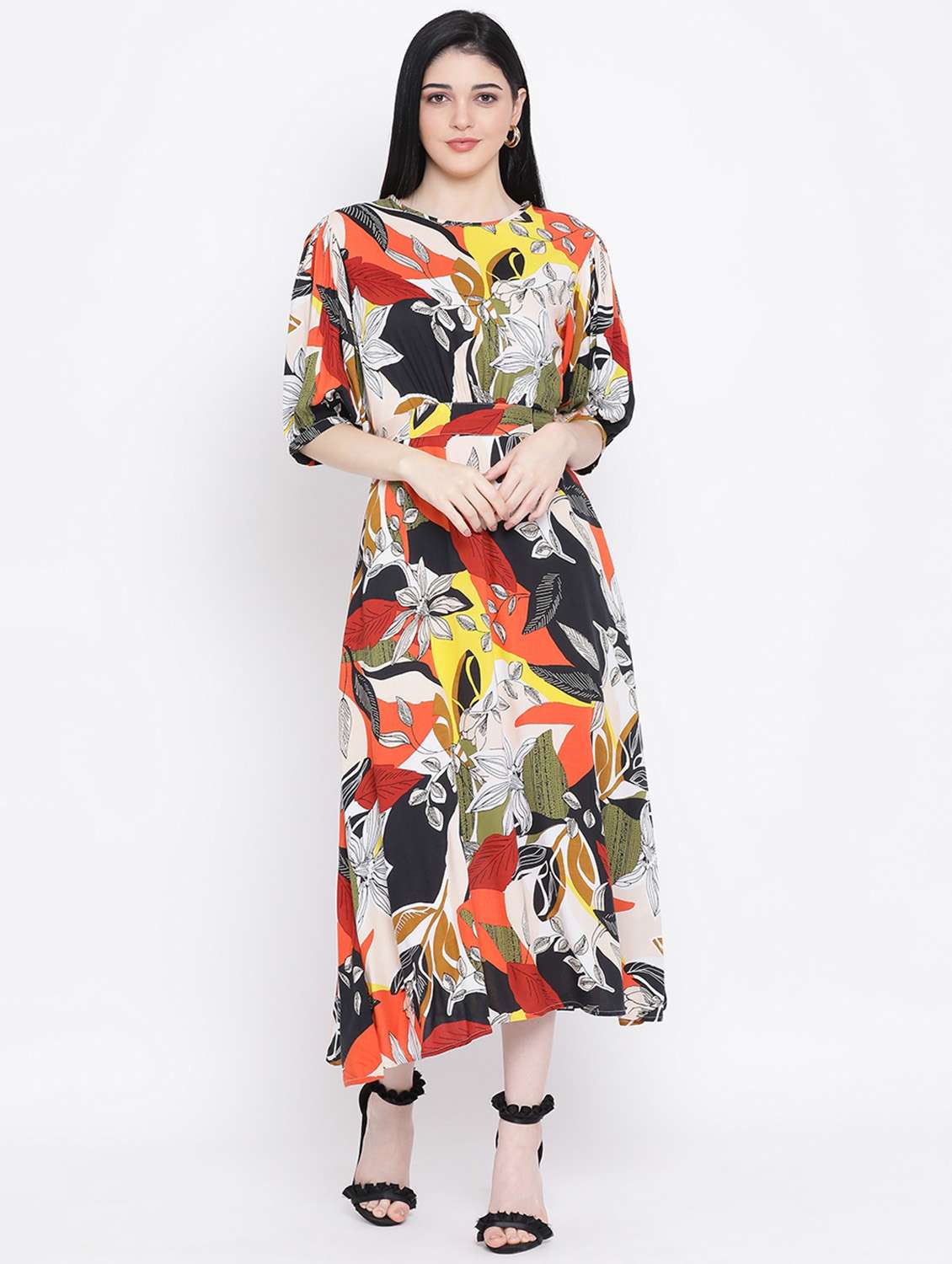 women's printed dress - 17116369 - Zoom Image - 0