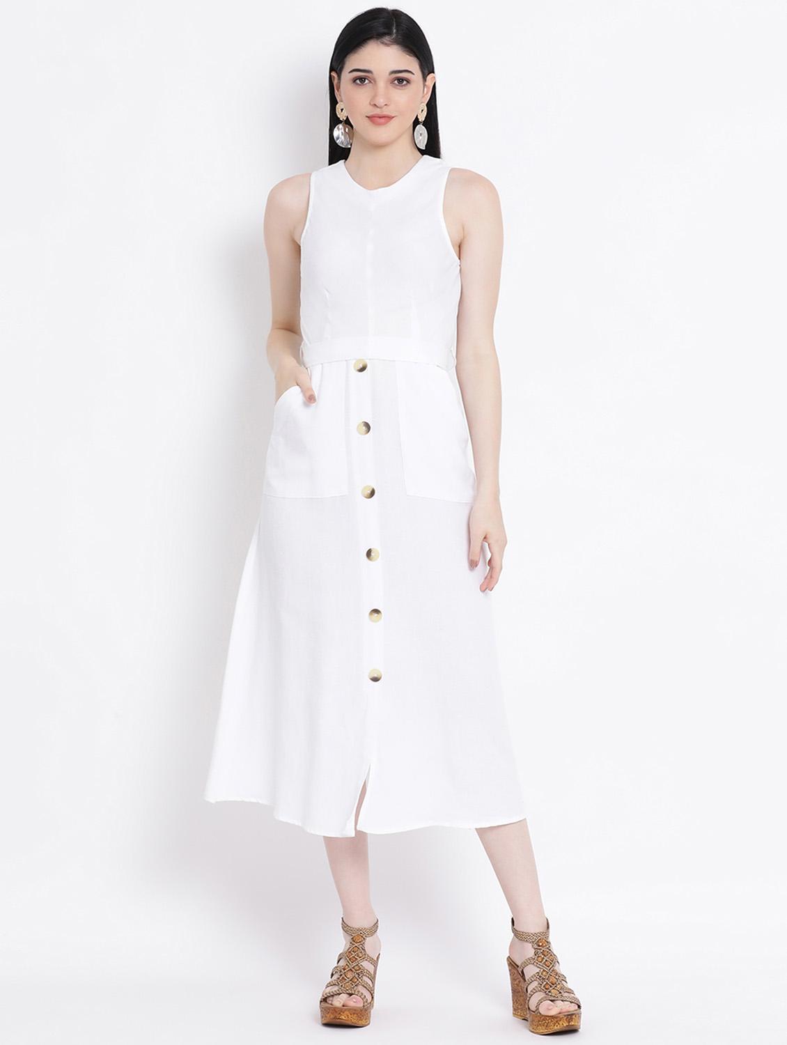 women's solid dress - 17116383 - Zoom Image - 0