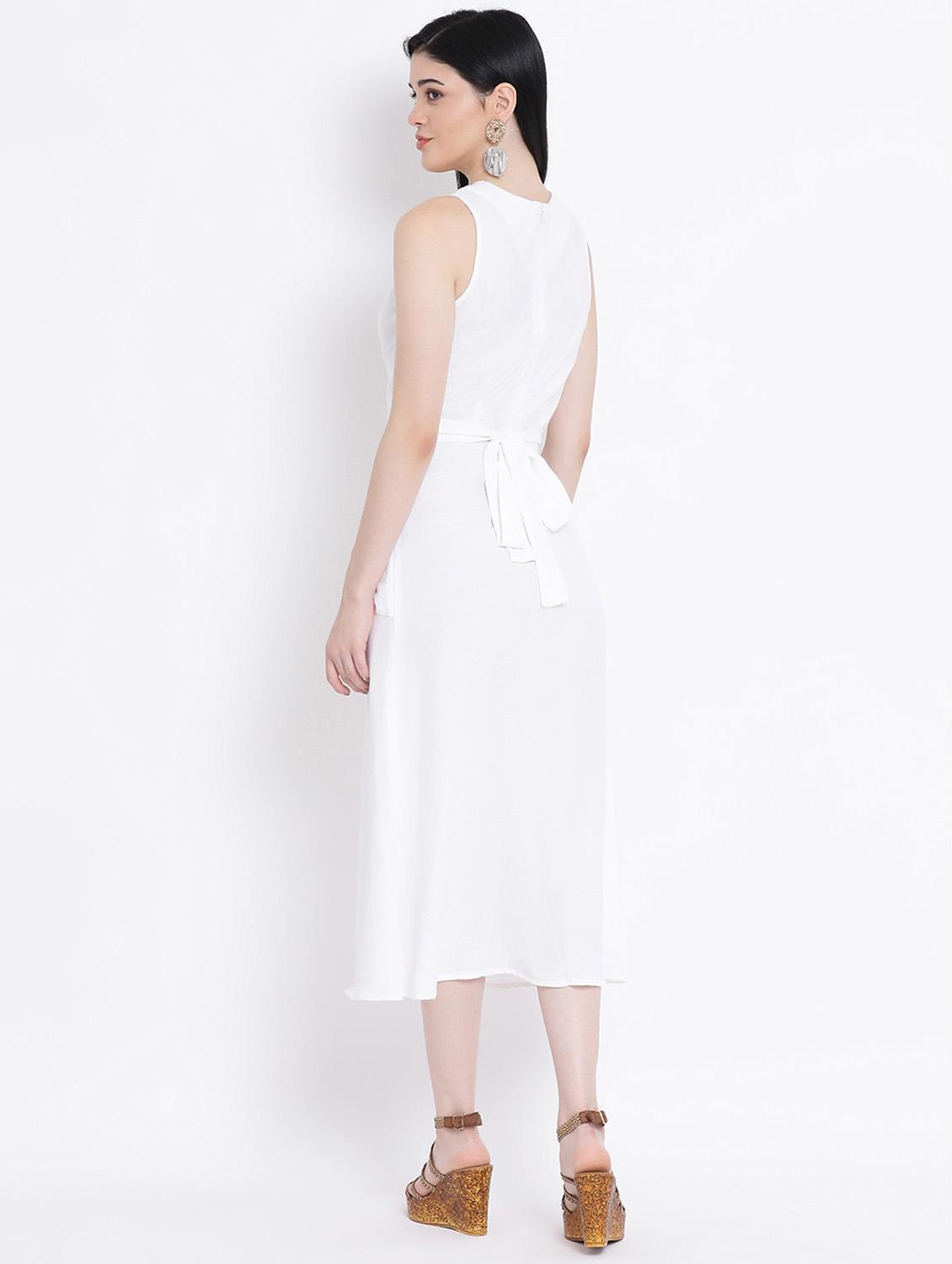 women's solid dress - 17116383 - Standard Image - 3